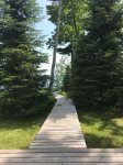 Deck Walkway to Lake Superior